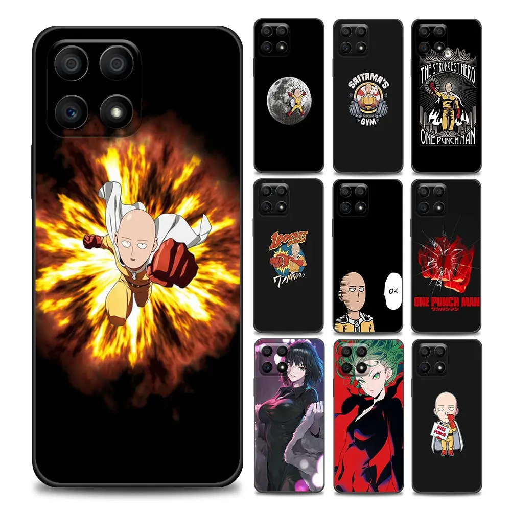 

One-Punch Phone Case for Honor 8X 9S 9A 9C 9X Lite 9A 50 10 20 30 Pro 30i 20S(6.15) Soft Silicone