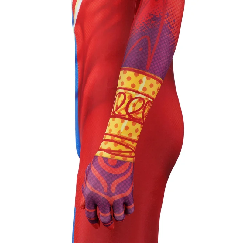 Индия павитр Прабхакар косплей зентай искусственная кожа мужской комбинезон