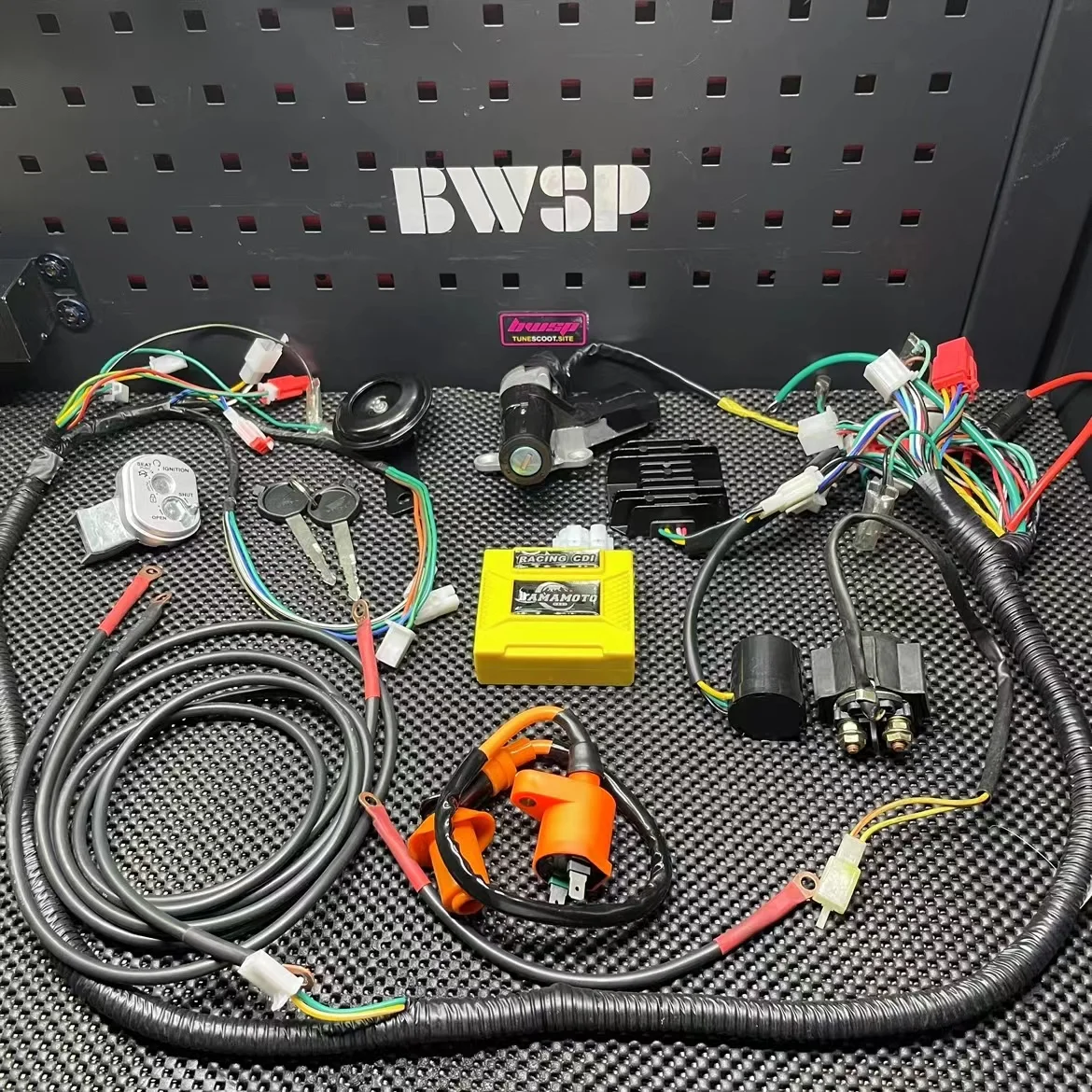 

Electrical Harness Kit For RUCKUS ZOOMER BWSP Upgrade Tuning Modification Perfomance Scooter Racing Parts