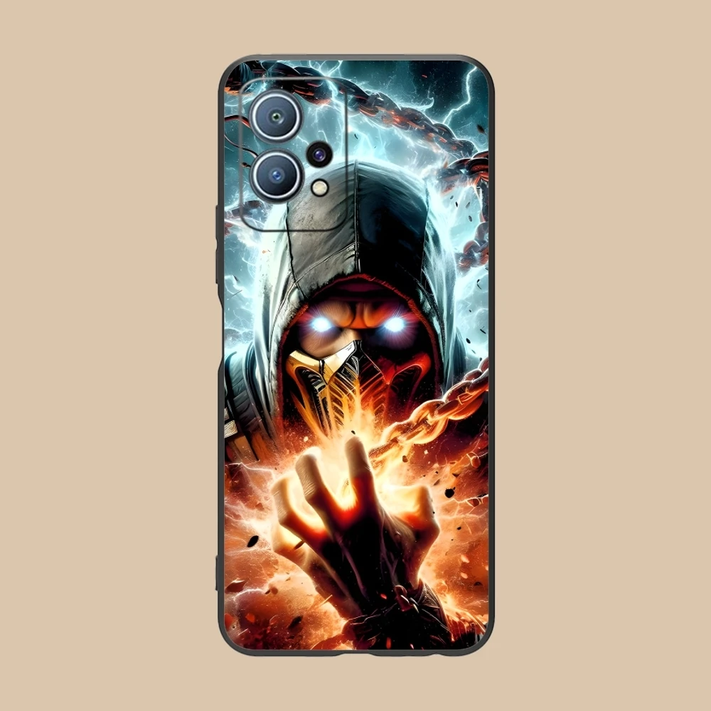 Чехол для мобильного телефона Mortal Kombat Scorpion Huawei P60 P50 P40 P30 P20 P10 P9 P8 Pro Lite Plus черный