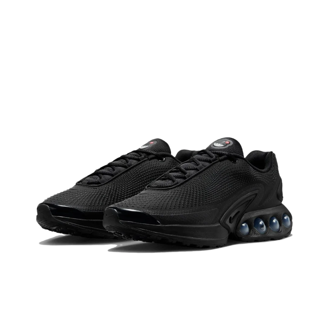 Мужские повседневные кроссовки Nike Original Black Air Max Dn Low удобные простые с мягкой