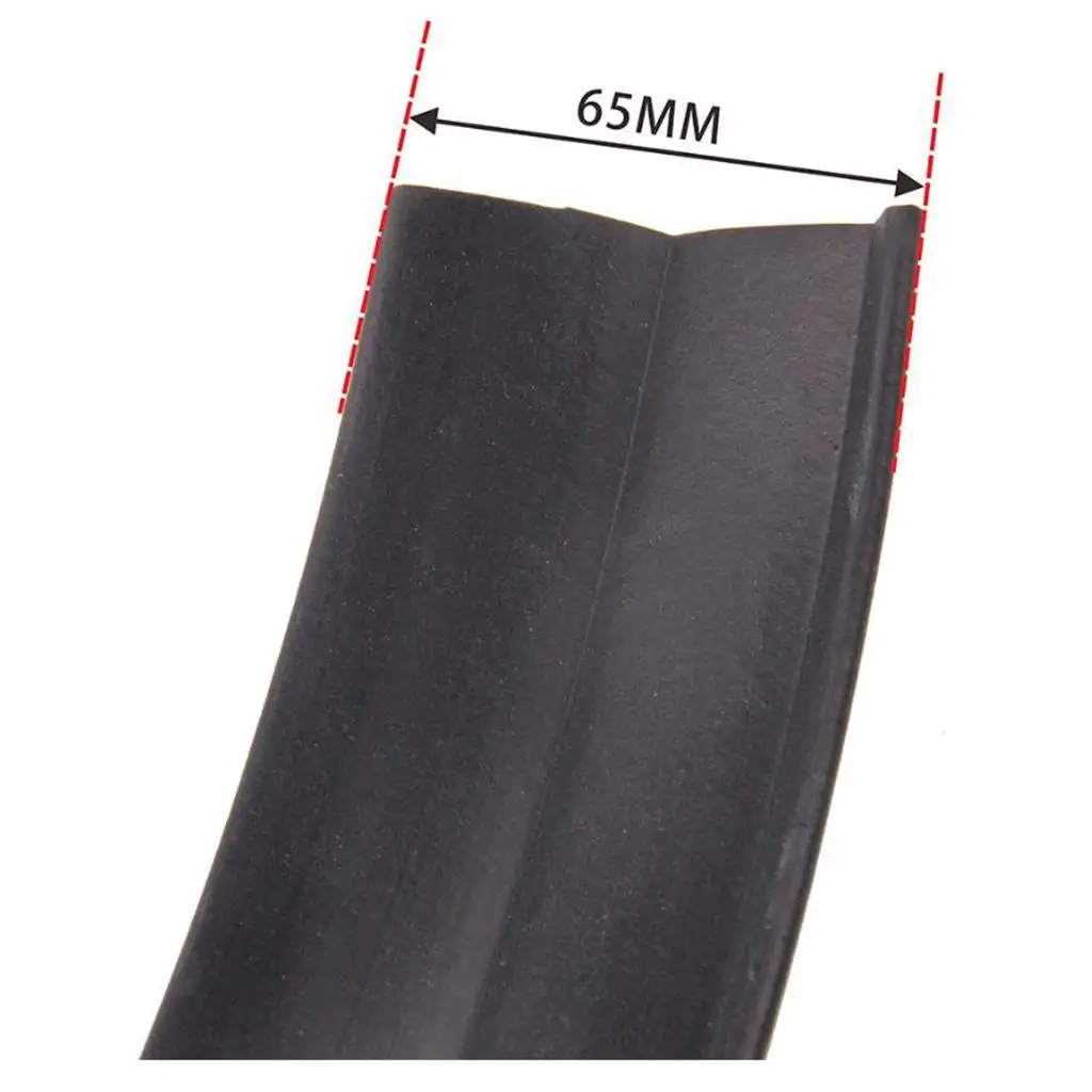

2.5m Car Front Bumper Lip Splitter Body Spoiler Rubber Universal