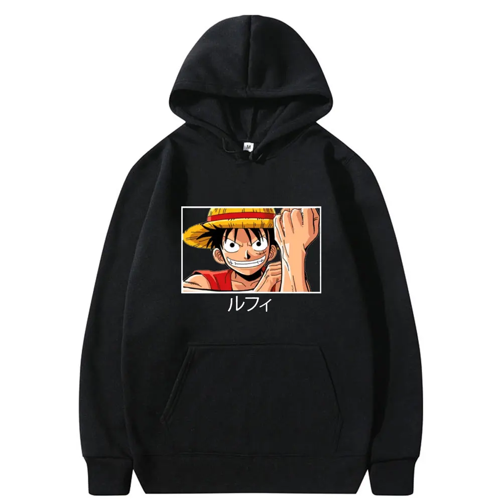 

Худи Luffy в стиле Харадзюку для мужчин и женщин, смешная женская уличная одежда, милые худи с графическим принтом, Свитшот в стиле хип-хоп для ...