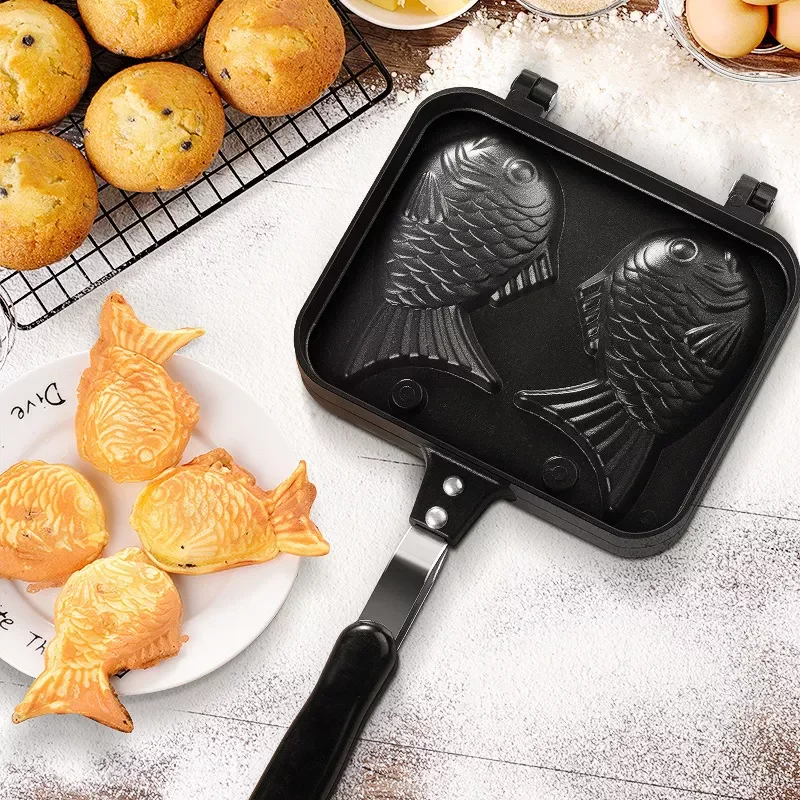 

Non-Stick Home Bream Baking Mould DIY Biscuit Cake Mould Baking Mental Mold Two Fish Baking Molds