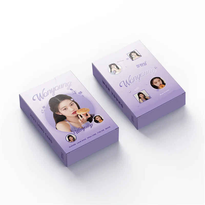 

55pcs/set IVE LOVE DIVE ELEVEN LOMO CARD Photo Card Album Won Young LIZ Girls' Group Eleven Fan Collection Gift Postcard KPOP