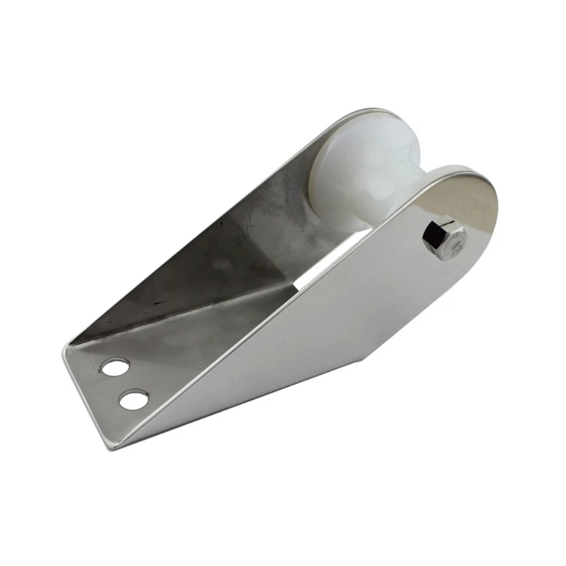 

Stainlee Steel Yacht Bow Roller Marine Boat Kayak Anchor Roller Holder Mount Boat Heavy Duty Accessories Marine Trailer