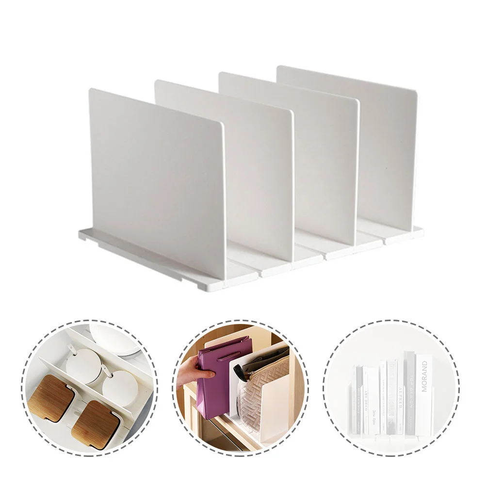 

Shelf Divider Organizer Durable Prime Premium Sturdy Separator Storage Box Organizer for Office Home
