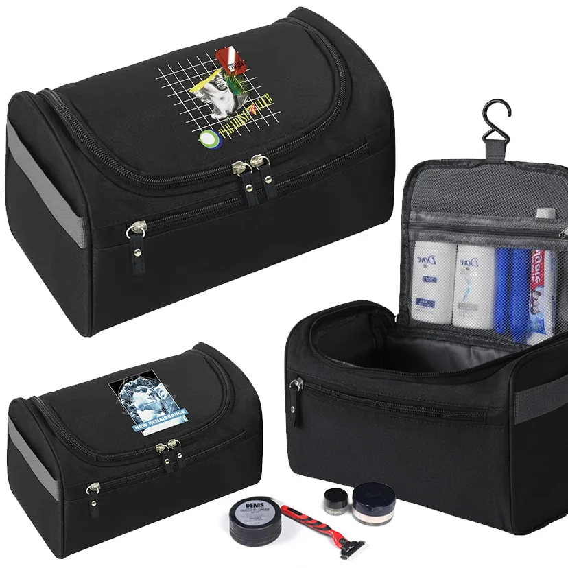 

Мужская дорожная косметичка, функциональные подвесные Чехлы для косметики, несессер, органайзер, мешочек для хранения, сумочка для стирки с...