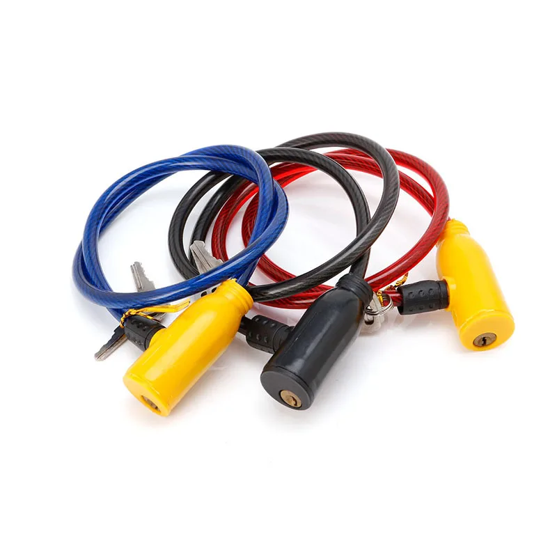 Противоугонный велосипедный кабель 8x640 мм замок безопасности для велосипеда