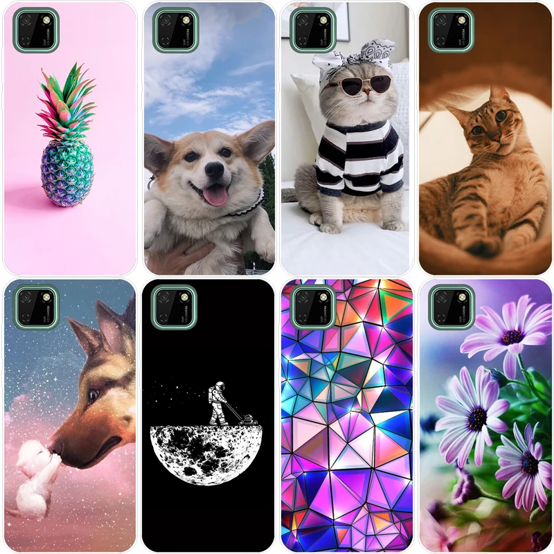 Чехол для Huawei Honor 9 S мягкий силиконовый чехол из ТПУ с рисунком на S9