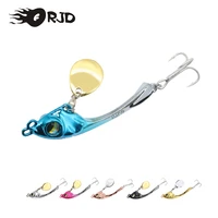 orjd fishing spinners lures 10g 15g vib lures metal sinking tail spinner bait for pike bass freshwater saltwater fishing tackle