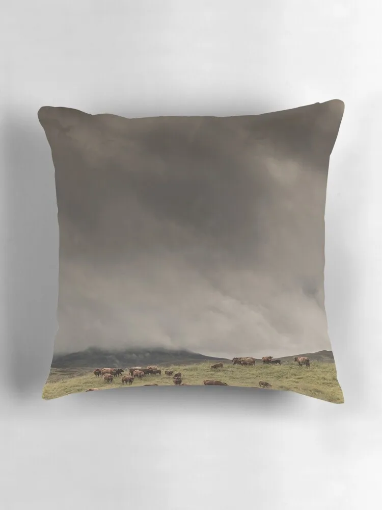 Кос облака и клэги монзи Блэр Атолл рядом с питлохером. Диванная подушка