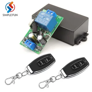 Беспроводной радиочастотный выключатель 433 МГц, 110 В переменного тока, 220 В