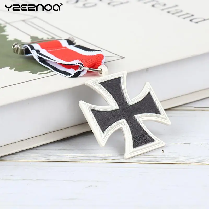 

1pcs Germany 1939 Iron Cross Medal Badge 2nd Class With Ribbon Foreign Antique
