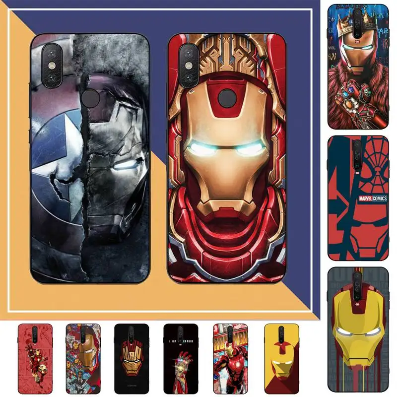

Marvel iron man Phone Case for Redmi Note 8 7 9 4 6 pro max T X 5A 3 10 lite pro