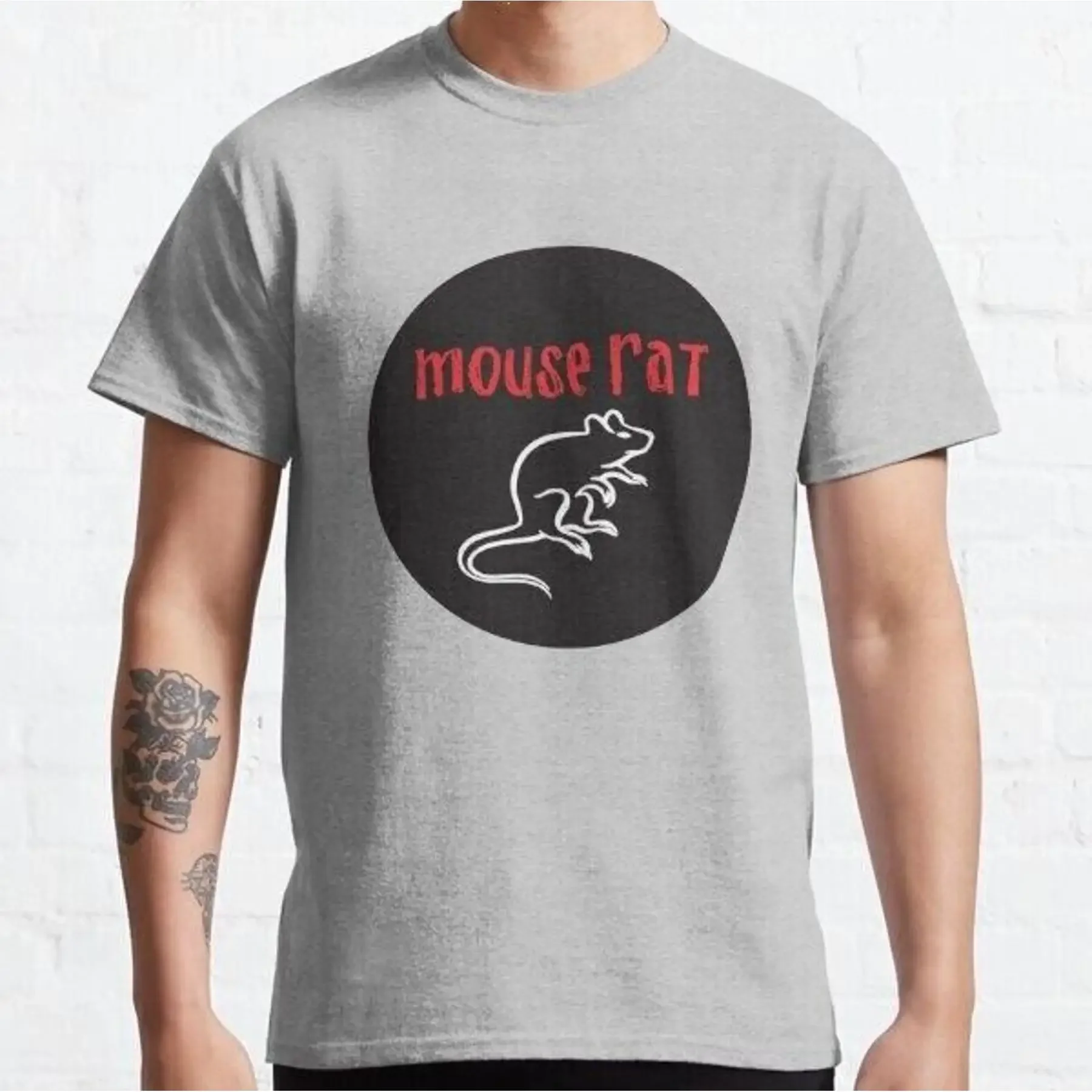 Фото Футболка Mouse Rat — классическая футболка Andy Dwyer MouseRat Band №1
