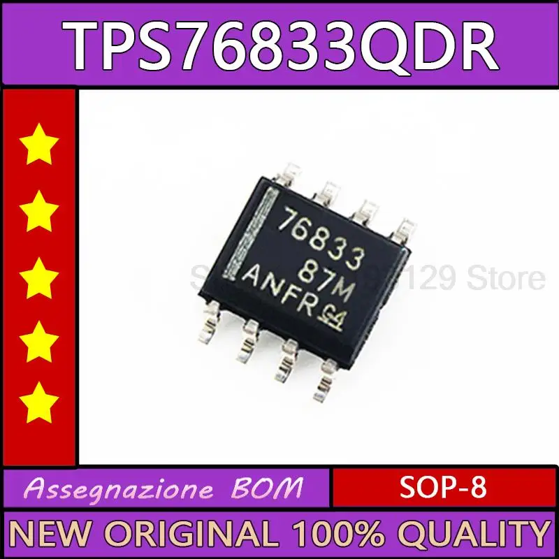 

10PCS TPS76833QDR TPS76833 SOP-8 New original ic chip
