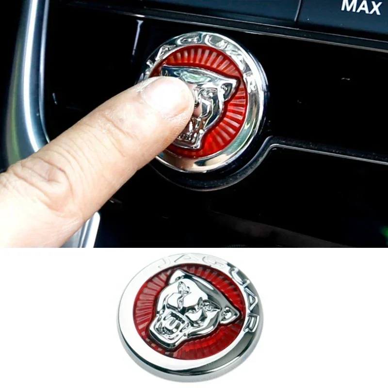 

Автомобильный запуск двигателя, остановка зажигания, кнопка переключателя, крышка, наклейка, значок для Jaguar F-PACE XE XF XEL XFL E-PACE, украшение