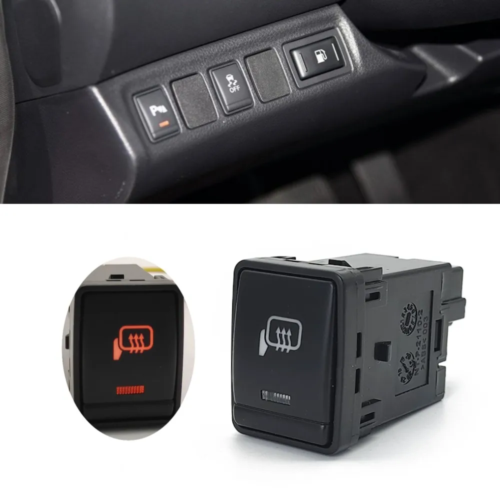 

Оранжевое зеркало заднего вида, нагревательный переключатель для Nissan X-Trail T32 2014 Qashqai J11 2015 Tiida Xterra светильник C26 C27