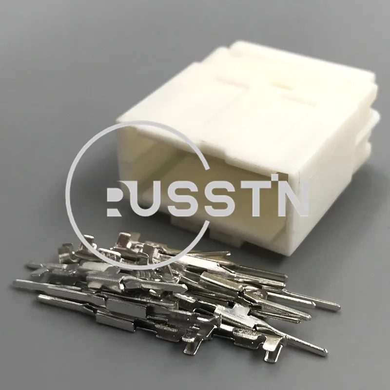 Автомобильный Соединитель с 16 отверстиями, 1 комплект, Автомобильный Электрический жгут проводов, розетка в сборе переменного тока для Honda Toyota 7283-5995 1123371