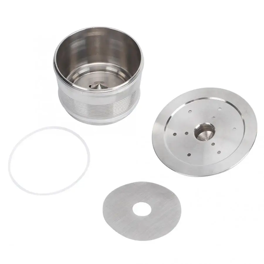 Stainless Steel Reusable Coffee Capsule Cup Filter Fit for Caffitaly Wacaco Tchibo Machine Accessories | Дом и сад