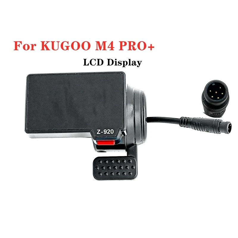 

6 Pin LCD Display Dashboard For KUGOO M4 PRO+ 2022 New Electric Scooter Instrument Display Replace Accessories