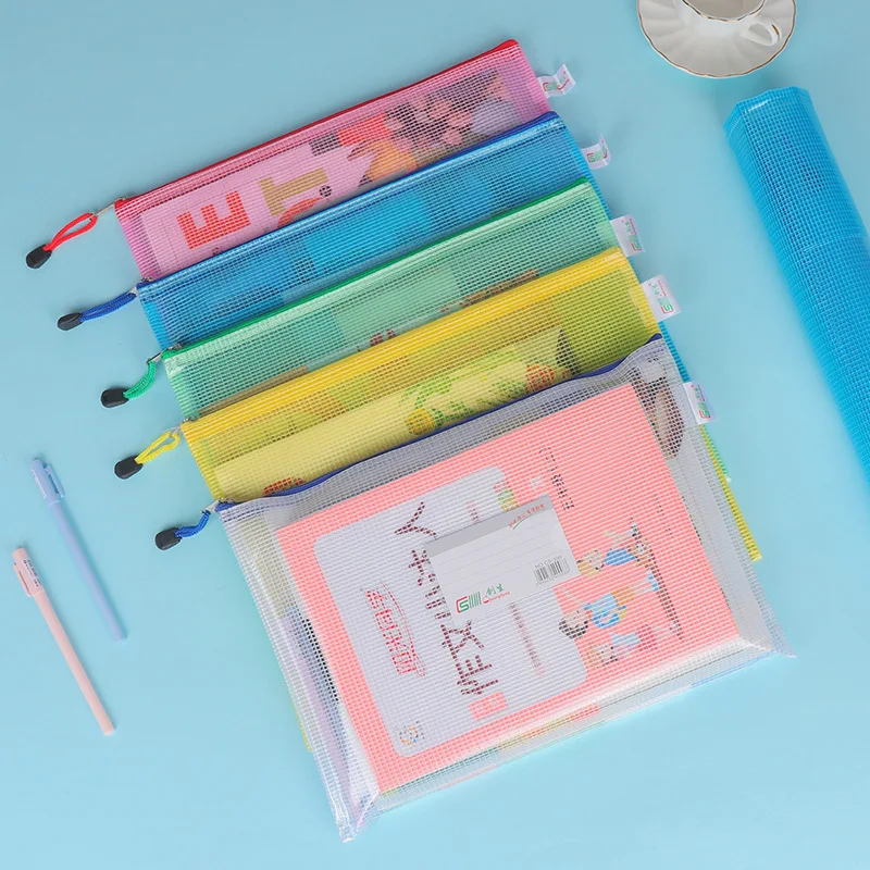 

10 шт., прозрачные пакеты для файлов A4, B4, A5, B5