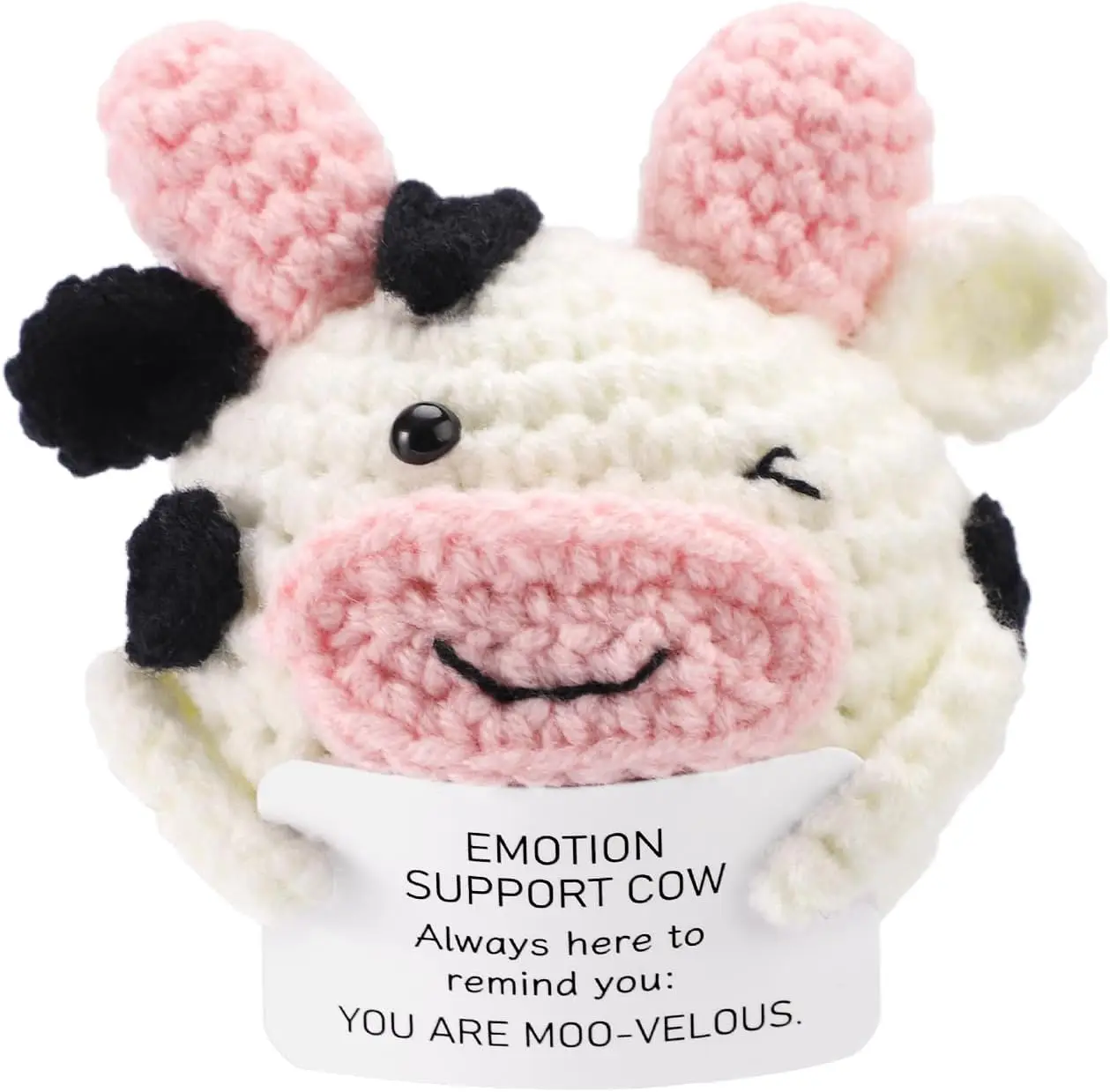 

Вязаная кукла-корова