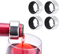 stainless steel red wine drip stop ring wine bottle collar leak proof anti overflow ring for restaurant household