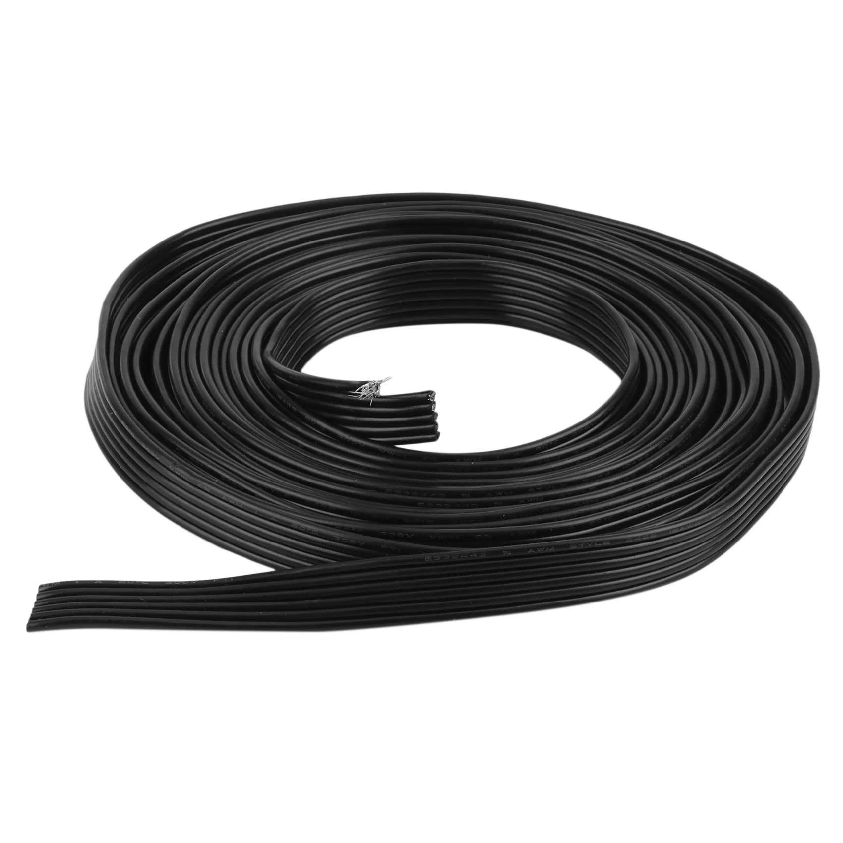 5 м/рулон 18AWG UL1007 6P параллельный ленточный плоский кабель экологический