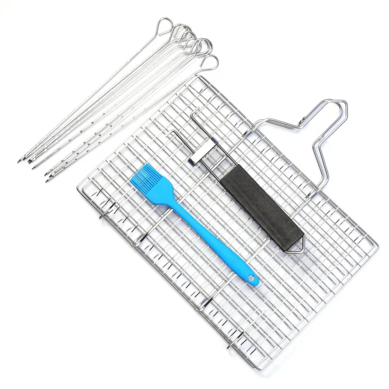 Фабрика на складе горячая распродажа складная проволока для барбекю квадратная