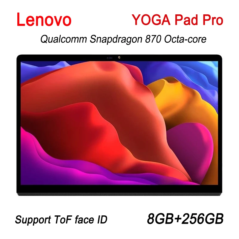 Lenovo YOGA Pad Pro планшет экран 13 дюймов 8 Гб ОЗУ 256 ПЗУ Android 11 Восьмиядерный |