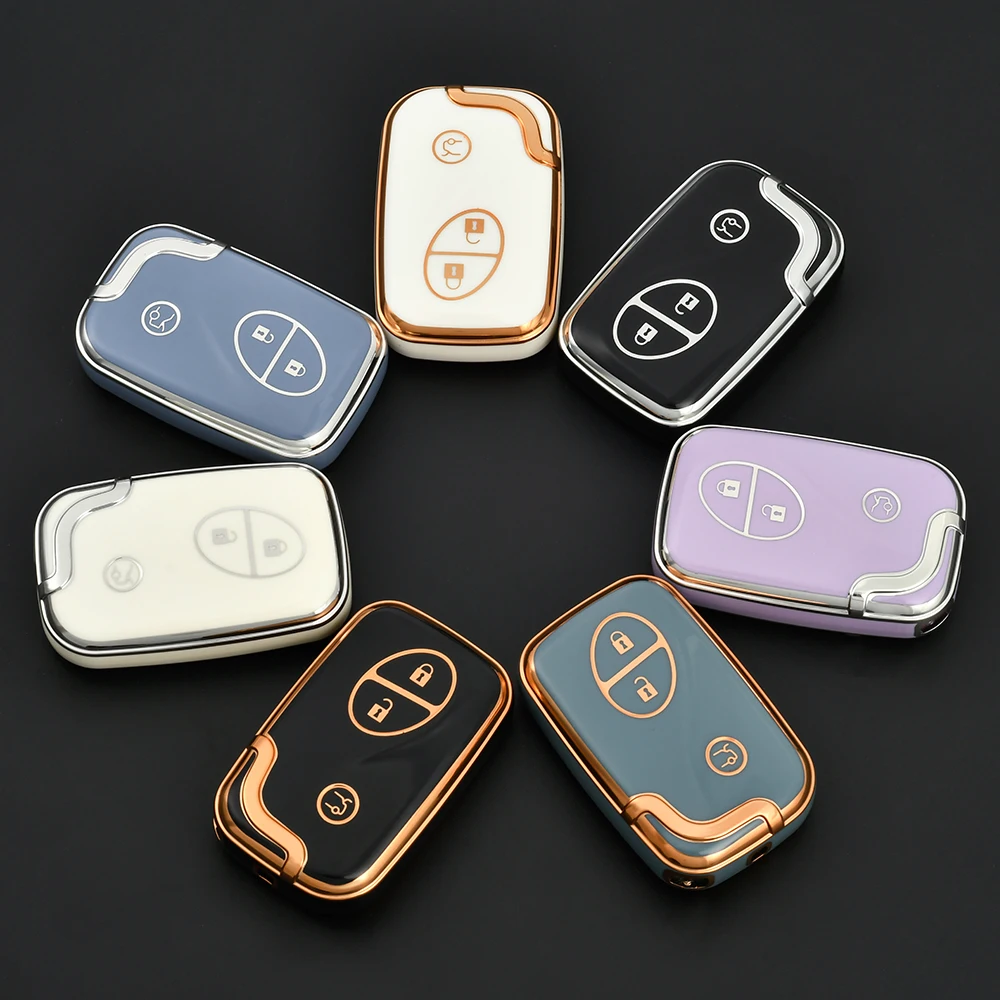 3-кнопочный чехол для ключей из ТПУ Lexus CT200H GX400 GX460 IS250 IS300C RX270 ES240 ES350 LS460 GS300 450h 460h