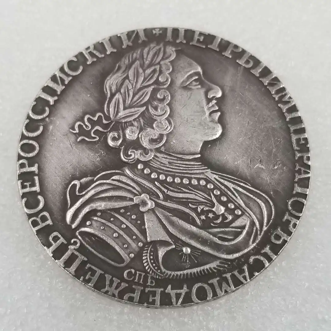 

Россия 1723 винтажные золотые и серебряные монеты, домашний декор, монеты на удачу, волшебные коллекционные предметы, альбом, монеты, рождеств...