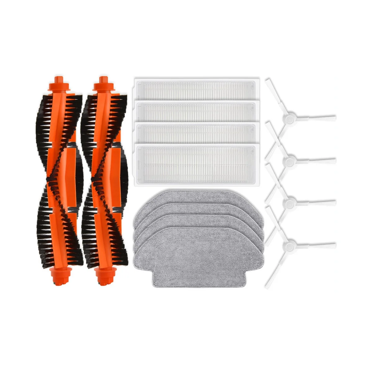 

For Robot Vacuum S10 S12 B106GL Accessories Main Side Brush Hepa Filter Mop Cloth