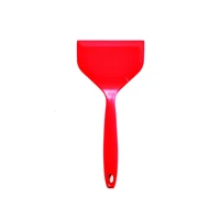 wide spatula in silicone red massif cable 25 cm