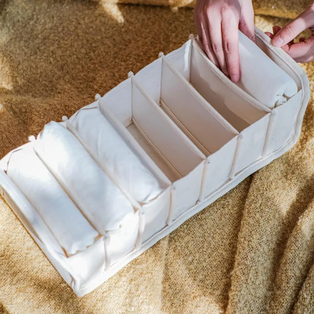 

Storage Baskets Cloth Storage Box Foldable Compartment Design Flexible Closet Cloth Storage Bin Home Storage Organization