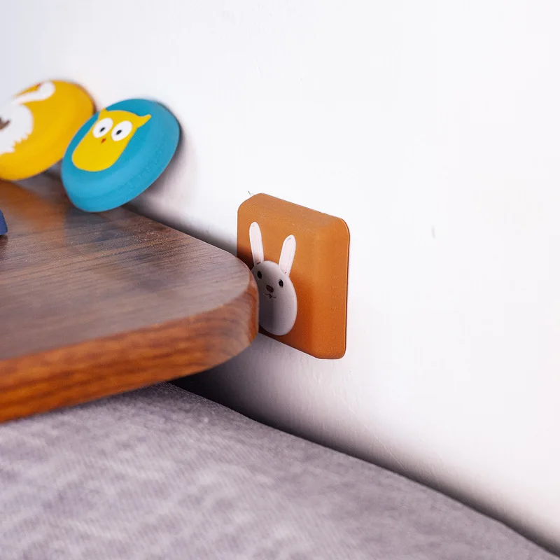 

Bumper Stickers Silicone Door Stopper Crash Pad Wall Protector Decorative Door Stops Handle Bumper Guard Anti-slip Shockproof