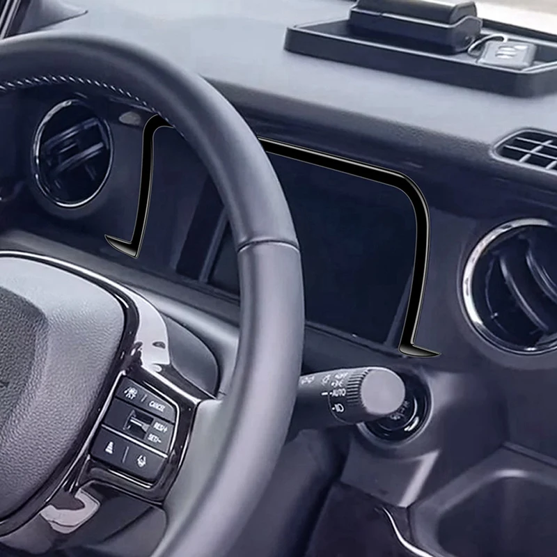 Наклейки на рамку прибора автомобиля для Honda N-BOX 2024 аксессуары салона RHD