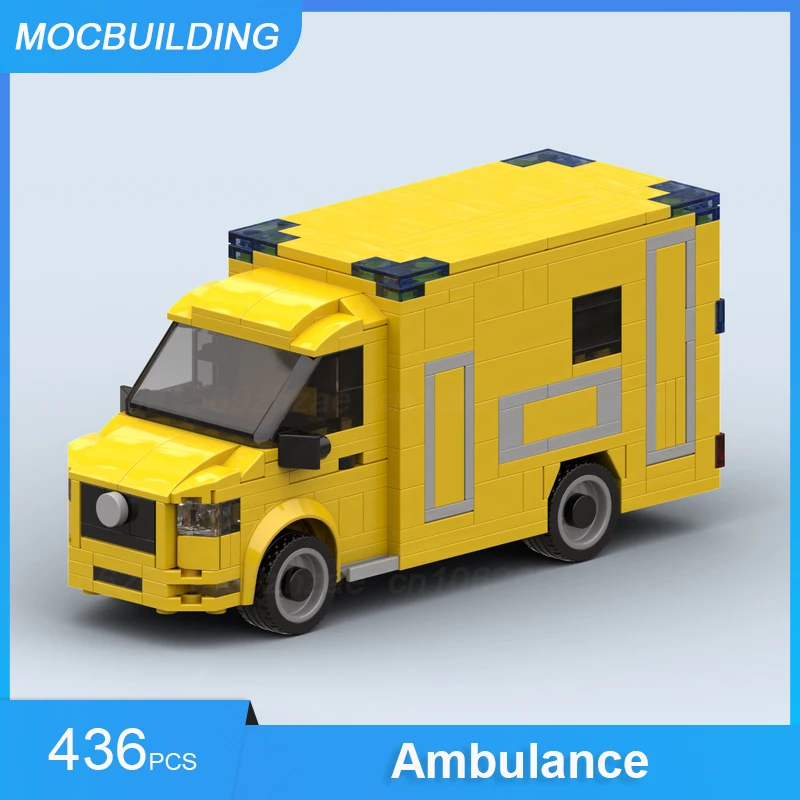 Строительные блоки MOC Pap (26cht Fire Pack Модель DIY Сборка кирпичей Обучающие креативные