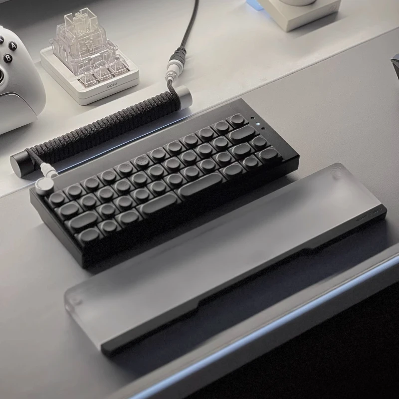 Фото Doys Красочный строительный блок Клавиатура MX Механическая клавиатура PBT Keycap 1U Игрушка без резьбы Низкопрофильные колпачки для клавиш Аксессуары для ПК Подарок №2