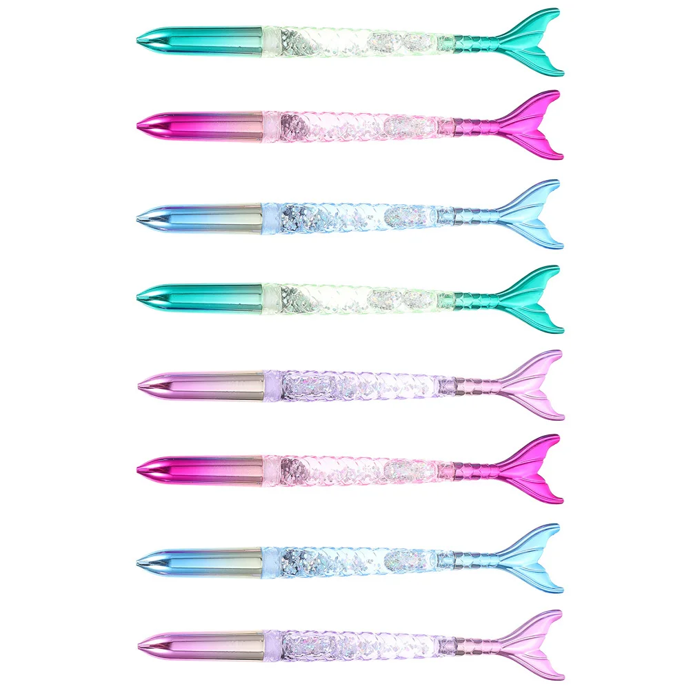 8 Pcs Gel Pen Ink Pens Portable Items Boutique Household Sign Pen Abs Student Pen Child