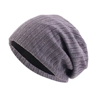 men winter winter warm hat adult soft cotton knitted casual beanies skullies outdoor solid gorros winter sports keep warm cap