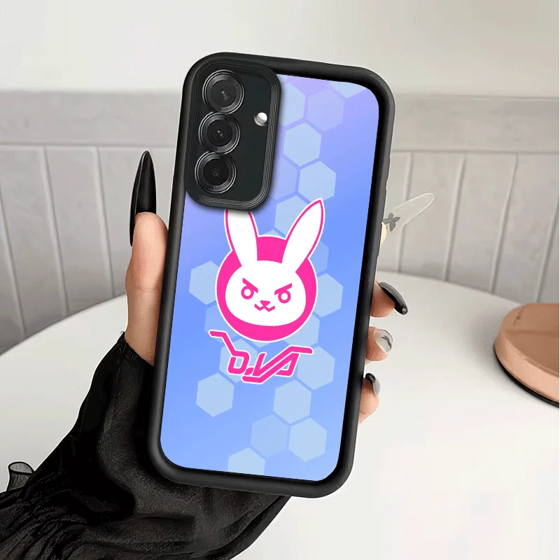 Фото Противоударный чехол O-Overwatchs D-DVA для Samsung A13 A14 A15 A16 A17 A33 A34 A35 A36 A37 A53 A54 A55 A56 A57 A23 A24 A25 A26 №4