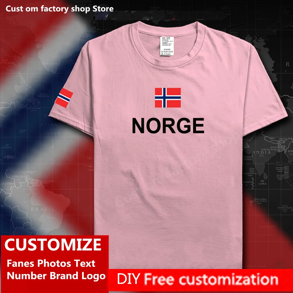 Норвежская футболка NORGE изготовленная на заказ Джерси фанаты имя номер фирменный