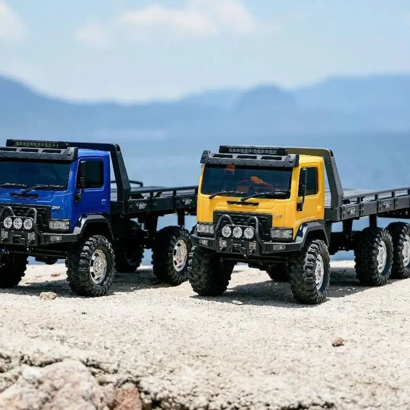 Rc 6wd 6x6 планшетный прицеп Hobby Plus 1/18 Cr-18p 6 × модель автомобиля гусеничная машина