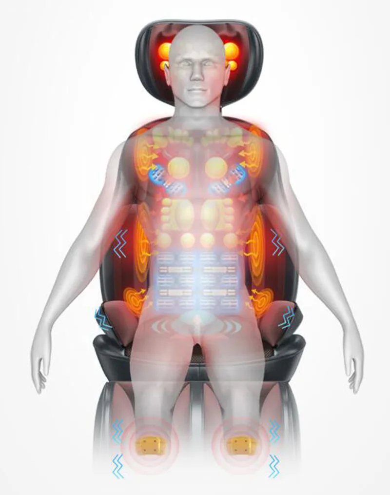 Массажер для плеч шеи талии спины поясницы многофункциональная подушка