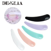 30pcs mini cosmetic spatula scoop face eyes makeup cream disposable curved spoons make up accessories beauty cosmetic tools