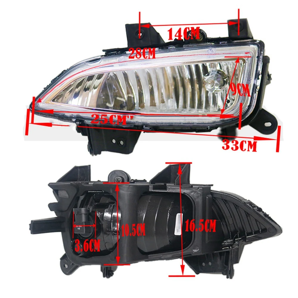 Передняя левая противотуманная лампа для Hyundai Ix35 2013-2016