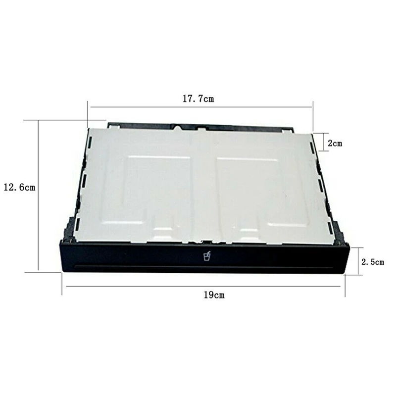 2X задний подлокотник подстаканник объемная отделка Набор черный подходит для A6 /